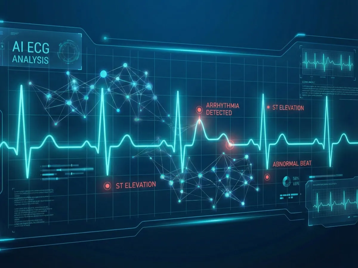 Weihe AI ECG Monitoring Large Model WH-ECG GPT Data Analysis Dashboard