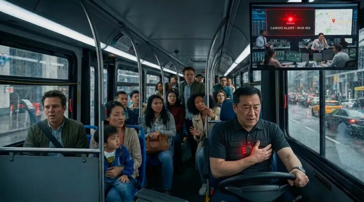 Bus Truck Drivers Miners High-Risk Industry Holter ECG Monitoring Safety Assurance